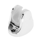 Держатель для душевой лейки ZEIN Z97, регулируемый, пластик, хром - Фото 8