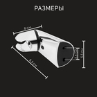 Держатель для душевой лейки ZEIN Z112, нерегулируемый, хром - фото 14252507