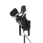 Торшер "Кино" LED 35Вт черный 65х65х90-180 см - фото 23978740