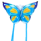 Воздушный змей «Бабочка», цвет голубой - фото 9475707