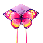 Воздушный змей «Бабочка», цвета МИКС - фото 9475714