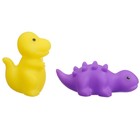 Набор резиновых игрушек для ванны «Динозавры», 4 шт, Крошка Я - Фото 3