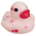 Резиновые игрушки для ванны «Уточки сердечки», в наборе 3 шт. - Фото 4