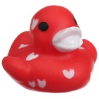 Резиновые игрушки для ванны «Уточки сердечки», в наборе 3 шт. - Фото 5