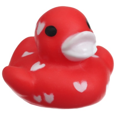 Резиновые игрушки для ванны Крошка Я «Уточки сердечки», 5 см, в наборе 3 шт.