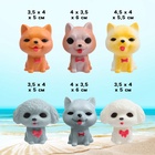 Резиновые игрушки для ванны Крошка Я «Собачки», с пищалкой, в наборе 6 шт. - Фото 2