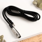 Кабель микрофонный Music Life 2.5 м, XLR-JACK 6.5 мм, двухжильный - Фото 1