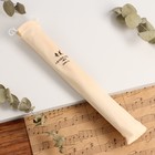 Блокфлейта Music Life, 8 отверстий, белый чехол, шомпол, 30 см - Фото 5