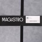 Салфетки сервировочные Magistro, 4 шт., экокожа, 45×30 см, серые - Фото 9