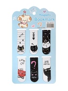 Набор магнитных закладок для книг Calligrata «Кошки», 6 шт., МИКС 10183472