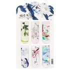 Набор магнитных закладок для книг Calligrata «Цветы», 6 штук, МИКС - Фото 3