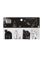 Набор магнитных закладок для книг Calligrata 4 штуки, «Лапки», МИКС 10183487