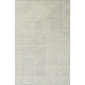 Ковёр прямоугольный Milat Tunis, размер 114x180 см, цвет white/l.gray