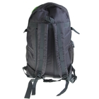 Рюкзак туристический "Путник", 1 отдел, 2 наружных и 2 боковых кармана, усиленная спинка, объём - 47л, серый/зелёный - Фото 3