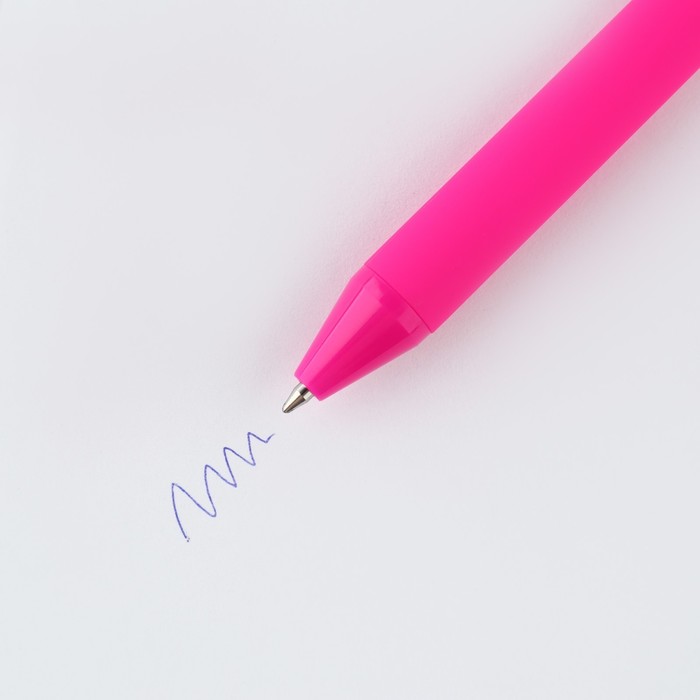 Ручка пластик автоматическая 0,7 мм МИКС надписей "СКЛЕРОЗНИЦА"