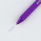 Ручка прикол шариковая синяя паста автоматическая 0,7 мм МИКС надписей «Приношу счастье» - Фото 3
