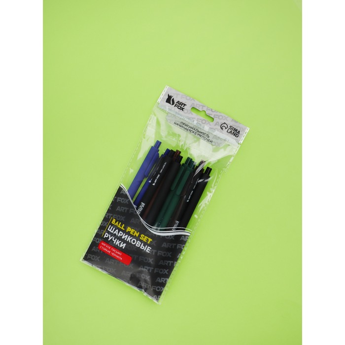 Набор автоматических пластиковых ручек 