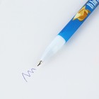 Ручка шариковая на выпускной пластиковая софт-тач «Выпускник» паста синяя, 0.7 мм - Фото 2