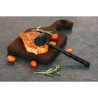 Молоток для мяса Magistro Alum black, 150 грамм, 20,5 см, цвет чёрный - фото 4434323