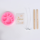 Свеча своими руками. Создание свечей с формовыми элементами, набор для творчества - Фото 4