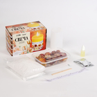 Свеча своими руками. Создание цветных свечей с цветочным декором «Краски Осени», набор для творчества - Фото 2