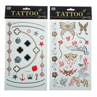 Татуировка на тело "Перья и цветы" МИКС 29,7х15,2 см - Фото 3