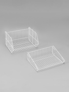 Накопитель разборный на колесах, 5 корзин, 50×43×147, белый - Фото 7