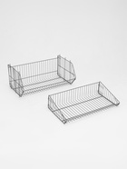 Накопитель разборный на колесах, 5 корзин, 70×43×147, серый - Фото 7