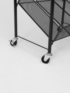 Стеллаж-накопитель разборный 4 этажа, 12 корзин, на колёсах, 44×29×122 см, чёрный - Фото 6