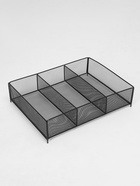 Стеллаж-накопитель разборный 4 этажа, 12 корзин, на колёсах, 44×29×122 см, чёрный - Фото 9