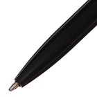 Ручка шариковая автоматическая Calligrata, 1,0мм, под ЛОГО, корпус чёрный, стержень синий - Фото 3