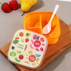 Ланч-бокс «Раздельное питание», 14.5 х 6 см - фото 23827683