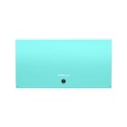 Папка-картотека, 260×138 мм (Travel), 12 отделений, 600 мкм, ErichKrause Diagonal Pastel, на кнопке, тиснение «песок», микс - Фото 3