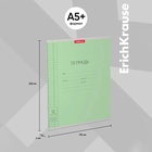 Тетрадь 12 листов в клетку ErichKrause «Классика. CoverPro», пластиковая обложка, зелёная - Фото 3