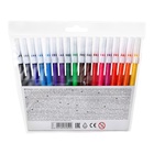 Фломастеры 18 цветов ErichKrause light, в футляре с европодвесом - Фото 14