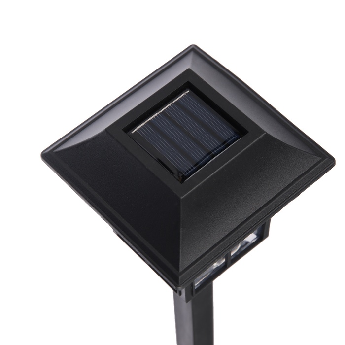 Светильник на солнечной батарее Еврогарант "Фонарь" 10.5x37 см, IP44, 1 LED, Т/БЕЛЫЙ