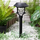 Светильник на солнечной батарее Еврогарант "Фонарь диско" 12x44 см, IP44, 6LED, 2реж.,БЕЛЫЙ 10385418 - фото 16342891