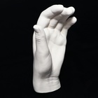 Гипсовая фигура Анатомические детали: "Кисть женская" 18.5 см - фото 9533741