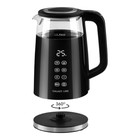 Чайник электрический Galaxy LINE GL 0342, стекло/пластик, 1.7 л, 2200 Вт, чёрный - фото 23853585 Чайник электрический Galaxy LINE GL 0342, стекло/пластик, 1.7 л, 2200 Вт, чёрный - фото 23853585