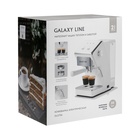 Кофеварка Galaxy LINE GL 0756, рожковая, 1500 Вт, 1.5 л, капучинатор, белая - Фото 9