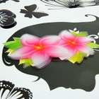 Наклейка интерьерная 3D "Девушка с бабочками" 90х60 см - Фото 2