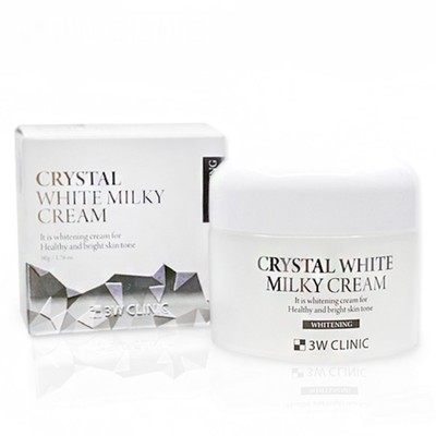 Крем для лица 3W Clinic Crystal White Milky, 50 г