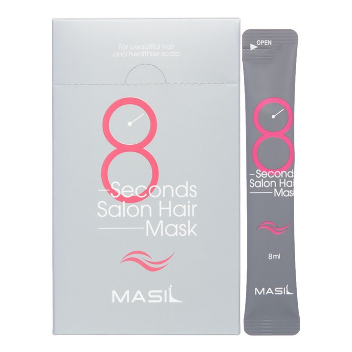 Маска для быстрого восстановления волос 8 seconds salon hair mask, 20x8 мл - Фото 1