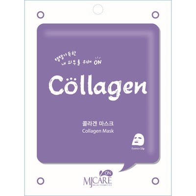 Тканевая маска для лица On collagen mask с коллагеном 22 гр