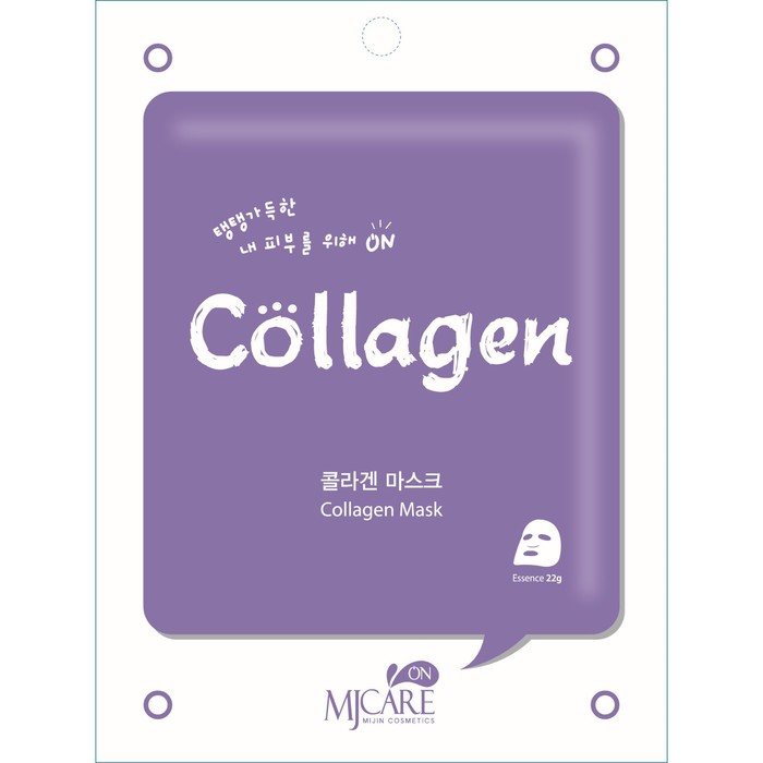 Тканевая маска для лица On collagen mask с коллагеном 22 гр - Фото 1