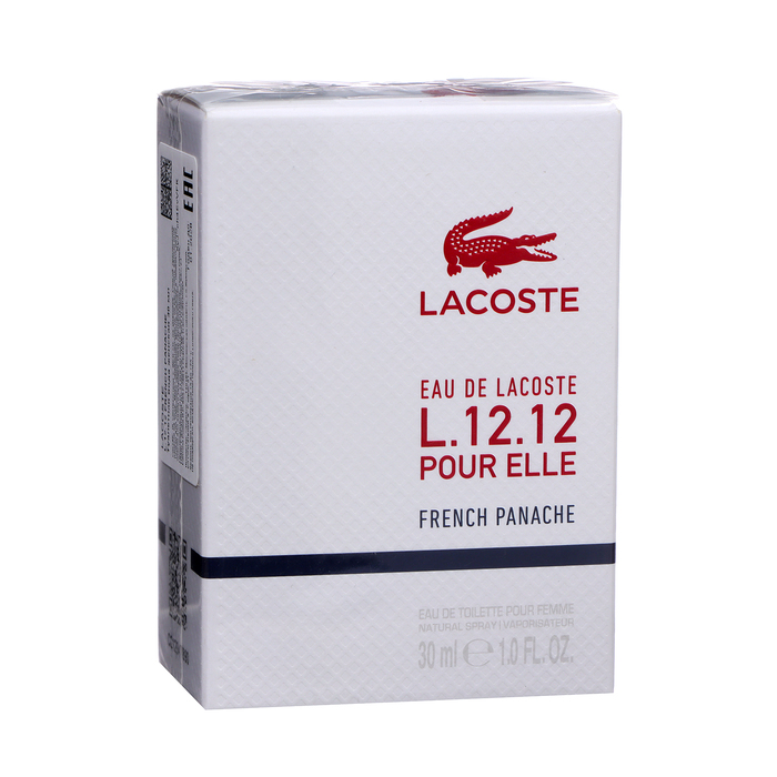 Туалетная вода женская Lacoste L.12.12 French Panache ladу, 30 мл - Фото 1