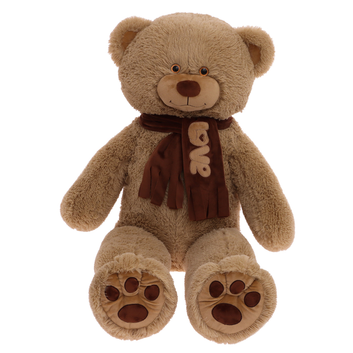 Мягкая игрушка «Медведь Филипп», цвет кофейный, 130 см - Фото 1