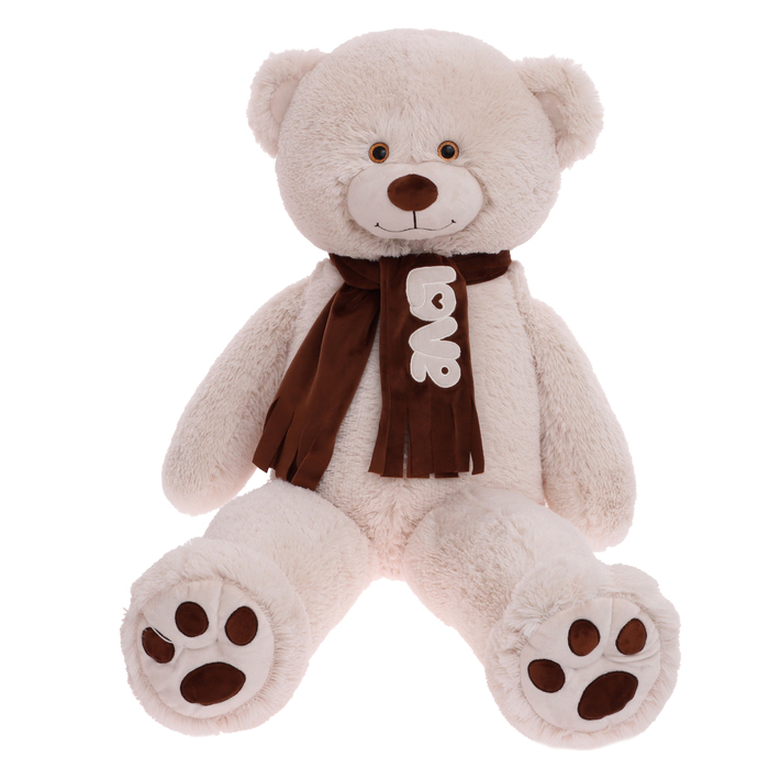 Мягкая игрушка «Медведь Филипп», цвет бежевый, 130 см - Фото 1