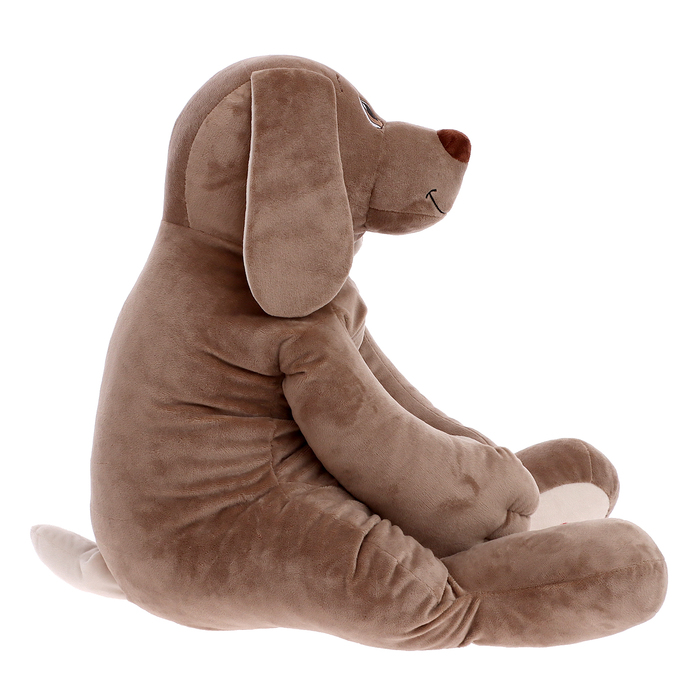 Мягкая игрушка «Собака Чарли», цвет бежево-серый, 85 см