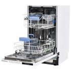 Посудомоечная машина DELVENTO VWB4701, встраиваемая, класс А++, 10 комплектов, белая - Фото 3